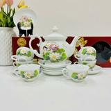  Bộ ấm Chén Uống Trà Phú Qúy Sen Vàng 