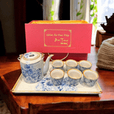  Bộ Tích Hoa Văn Cổ Khay Chữ Nhật 