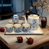  Bộ Tích Hoa Văn Cổ Khay Chữ Nhật 