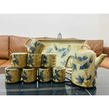  Bộ Tích Hoa Văn Cổ Khay Chữ Nhật 