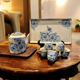  Bộ Tích Hoa Văn Cổ Khay Chữ Nhật 