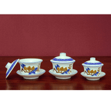  Bát Sâm Hoa Sen Men Ngọc Nổi 