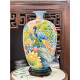  Bình Hút Lộc Dáng Cao-Nhị Cảnh Mã Đáo Thành Công-Công Danh Phú Qúy H50 