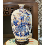  Bình Hút Lộc Vẽ Cổ Đồ Vẽ Vàng H50 