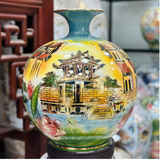  Bình Hút Lộc Vẽ Cảnh Hà Nội H35 