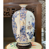  Bình Hút Lộc Vẽ Cổ Đồ Vẽ Vàng H50 