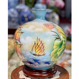  Bình Hút Lộc – Thuận Buồm Xuôi gió Vẽ Vàng H30 