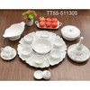  Sét Đồ Ăn Hoa Mặt Trời Gốm Sứ Bát Tràng 
