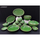  Bộ Đồ ăn men Lục Diệp Bát Tràng 