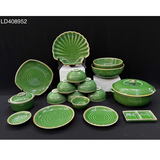  Bộ Đồ ăn men Lục Diệp Bát Tràng 