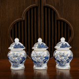  Chóe Thờ Hoa Sen Men Lam Vẽ Vàng 