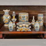  Bộ Đồ Thờ Men Rạn Nổi 