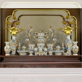  Bộ Đồ Thờ Men Rạn Nổi 