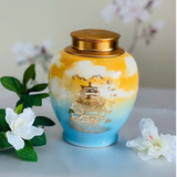  Hộp chè Họa Tiết Vàng Kim Màu Loang 