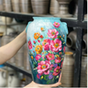  Lọ Cắm Hoa Họa Tiết Hoa H30 