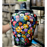  Thạp Cắm Hoa Họa Tiết Hoa H38 