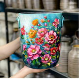  Lọ Cắm Hoa Họa Tiết Hoa H30 