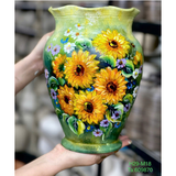  Lọ Cắm Hoa Họa Tiết Hoa Hướng Dương H29 