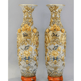  Lọ lộc bình Phúc Đức Men Rạn đắp nổi Vẽ Vàng 