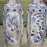  Lọ Lộc Bình Tứ Cảnh Vẽ Vàng Cao 1M40 