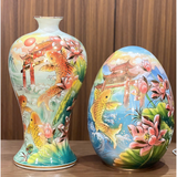  Bộ Tích Lộc Mai Binh-Trứng Tài Lộc Cá Chép Vượt Vũ Môn 