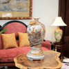  Mai Bình Công Danh Phú Qúy Men Rạn Đắp Nổi Vẽ Vàng 