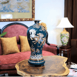  Mai Bình Mã Đáo Thành Công Màu Xanh Lục Bảo Đắp Nổi Vẽ Vàng 