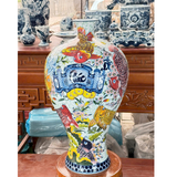  Mai Bình Cá Chép Cuốn Thư Nền Gấm H70 