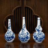  Nậm Rượu Hoa Sen Men Lam 