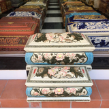  Bộ Quách Tiểu Sứ Hoa Sen Nổi 