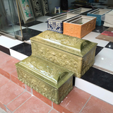  Bộ Quách Tiểu Hoa Sen Nổi Màu Xanh Cốm Non 