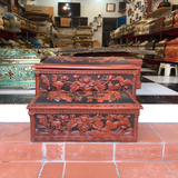  Bộ Quách Tiểu Gốm Hoa Sen Nổi 