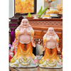  Tượng Di Lạc Cao Cấp Màu Vàng Cam 