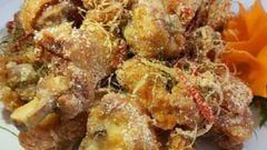 Gà rang muối