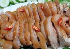Chân giò rút xương