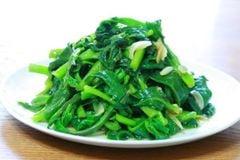 Rau mồng tơi xào / luộc