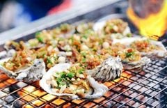 Hàu sữa nướng mỡ hành