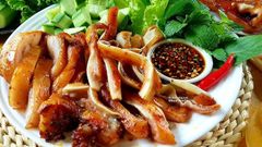 Dạ dày chiên lá mắc mật