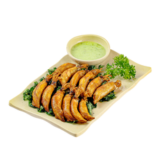 Mực trứng chiên lá lốt