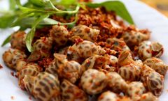 Ốc hương nướng