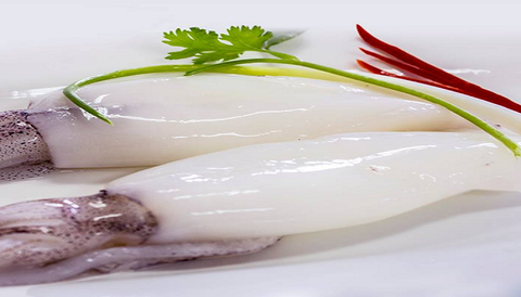 Mực ống làm sạch