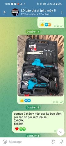  Thân cưa 8inch và thân cắt cành pin 