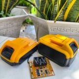  Bộ vỏ mạch pin chân dw ngắn 