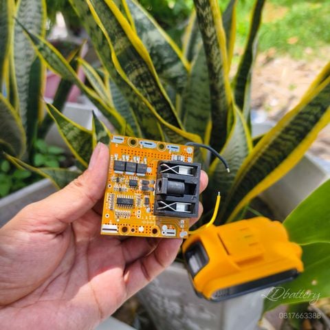  Bộ vỏ mạch pin chân dw ngắn 