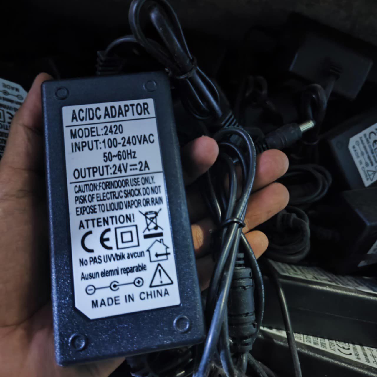  Nguồn dc 24v 2a cho máy hàn máy gọt 