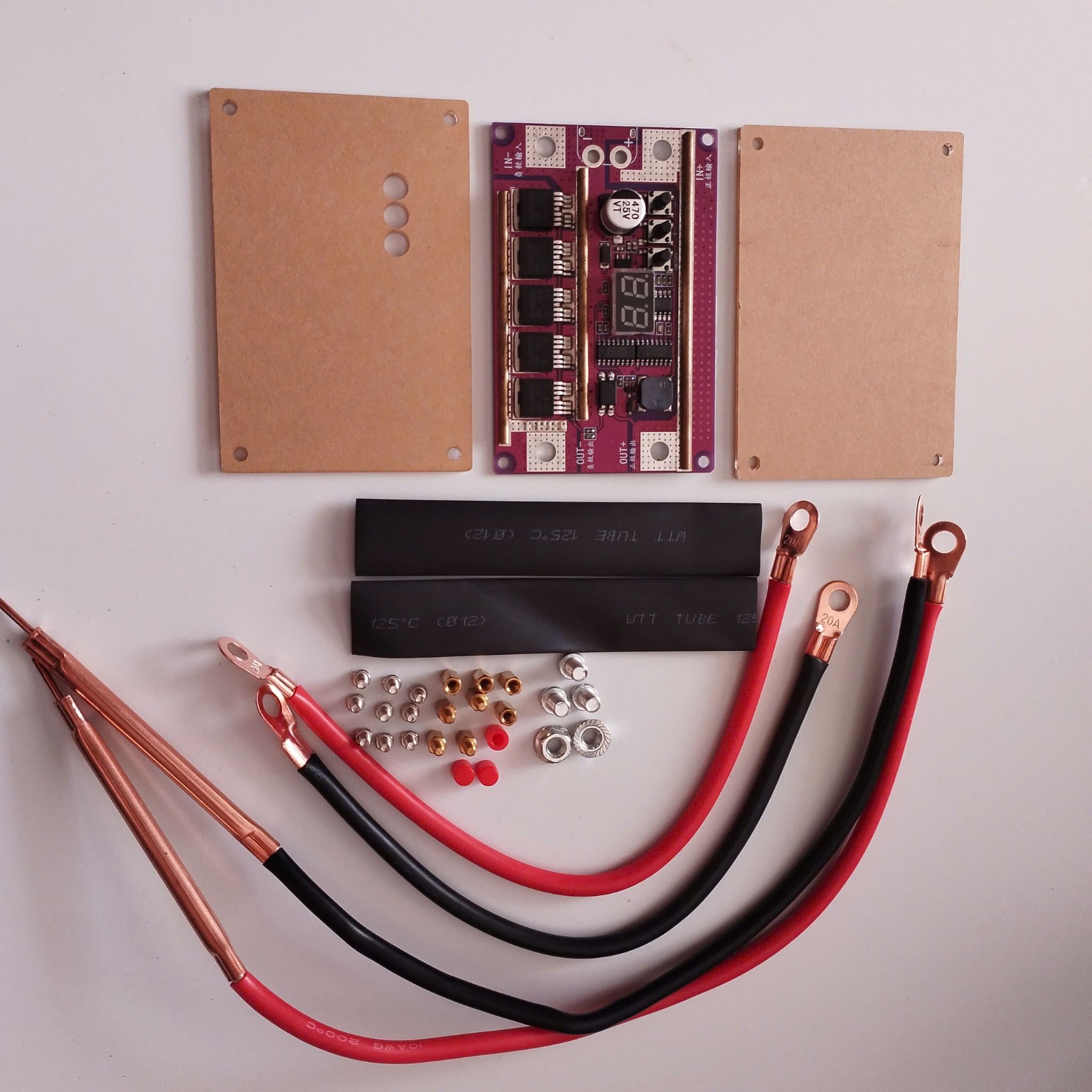  Mạch chế hàn cell bằng ắc quy, pin 