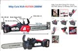  Thân cưa xích pin kutan 12inch 