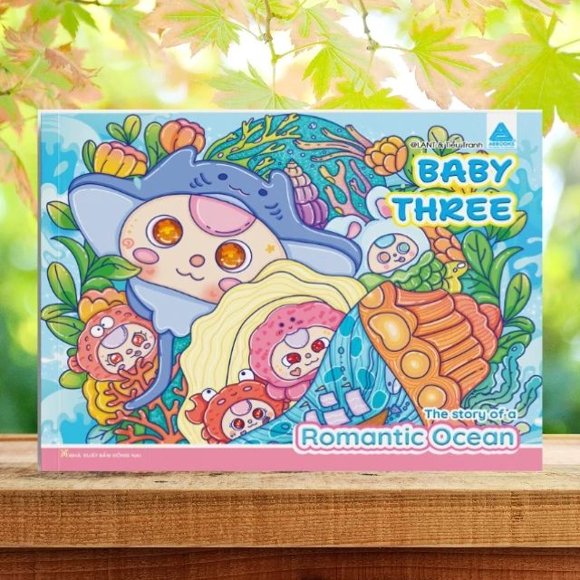 Baby Three Sách Tô Màu The Story Of A Romantic Ocean