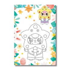 Baby Three Sách Tô Màu Thị Trấn Thỏ Lily