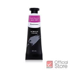Màu nước acrylic dạng tuýp lớn 45ml Renaissance cao cấp vẽ được trên mọi chất liệu